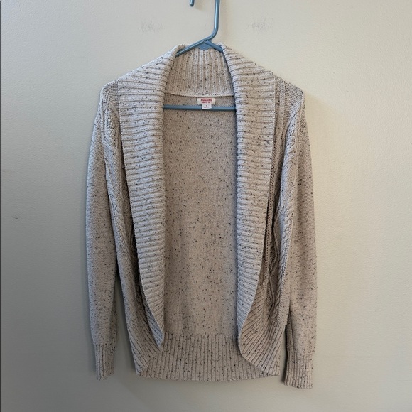 Mossino Off White Shawl Collar Cardigan, Sz S - Picture 5 of 16